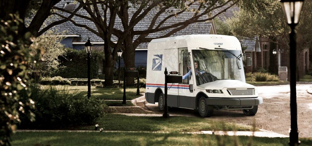 Oshkosh Defense fleet delivery vehicle (NGDV).